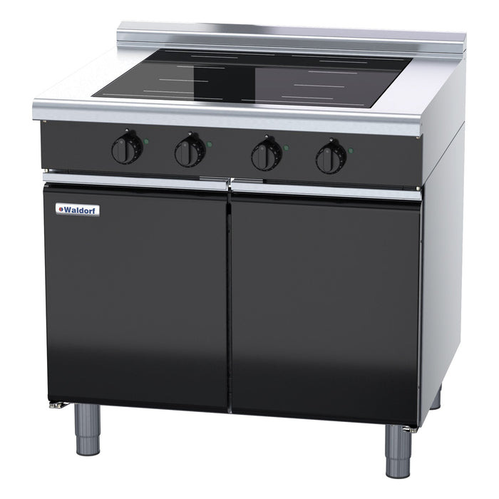 Waldorf Bold 900mm Electric Induction Cooktop Low Back Version - Cabinet Base - INLB8400F-CD