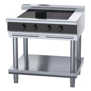 Waldorf Bold 900mm Electric Induction Cooktop Low Back Version - Leg Stand - INLB8400F-LS