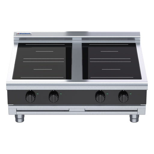 Waldorf Bold 900mm Electric Induction Cooktop Low Back Version - Bench Model - INLB8400R3-B