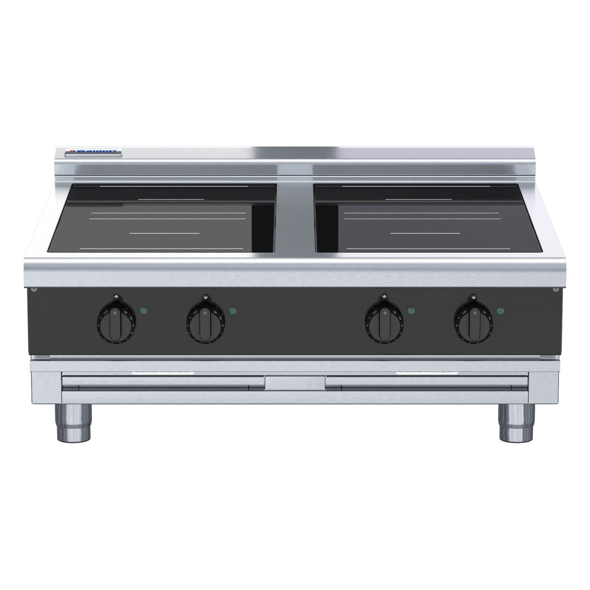 Waldorf Bold 900mm Electric Induction Cooktop Low Back Version - Bench Model - INLB8400R3-B