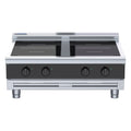 Waldorf Bold 900mm Electric Induction Cooktop Low Back Version - Bench Model - 4 x 5kW Round - INLB8400R5-B