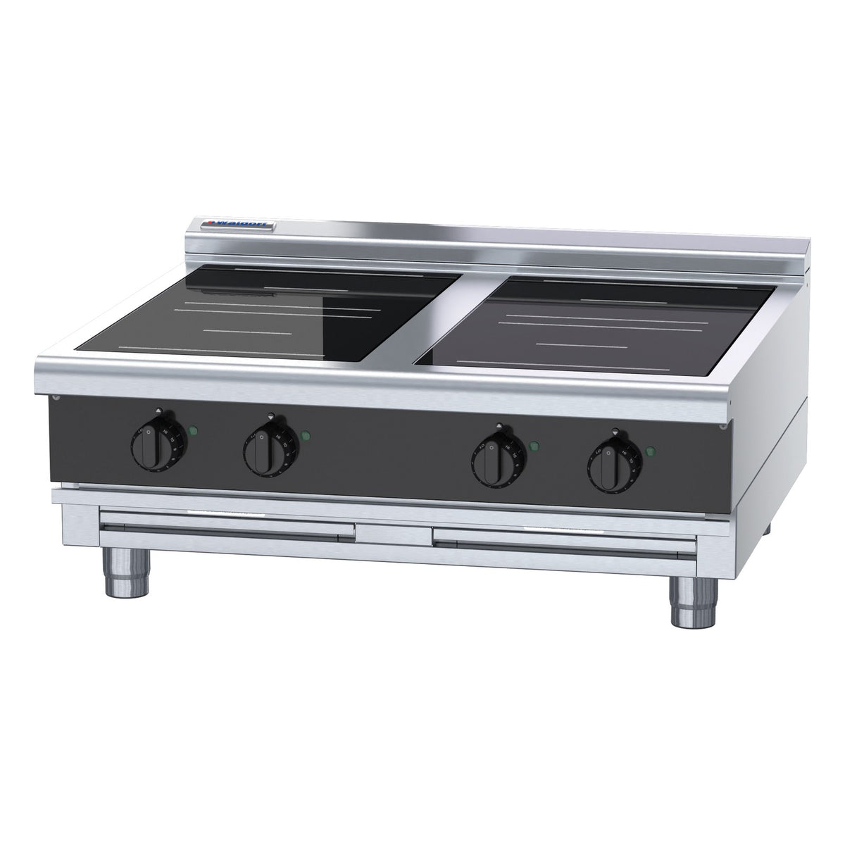 Waldorf Bold 900mm Electric Induction Cooktop Low Back Version - Bench Model - INLB8400R5-B