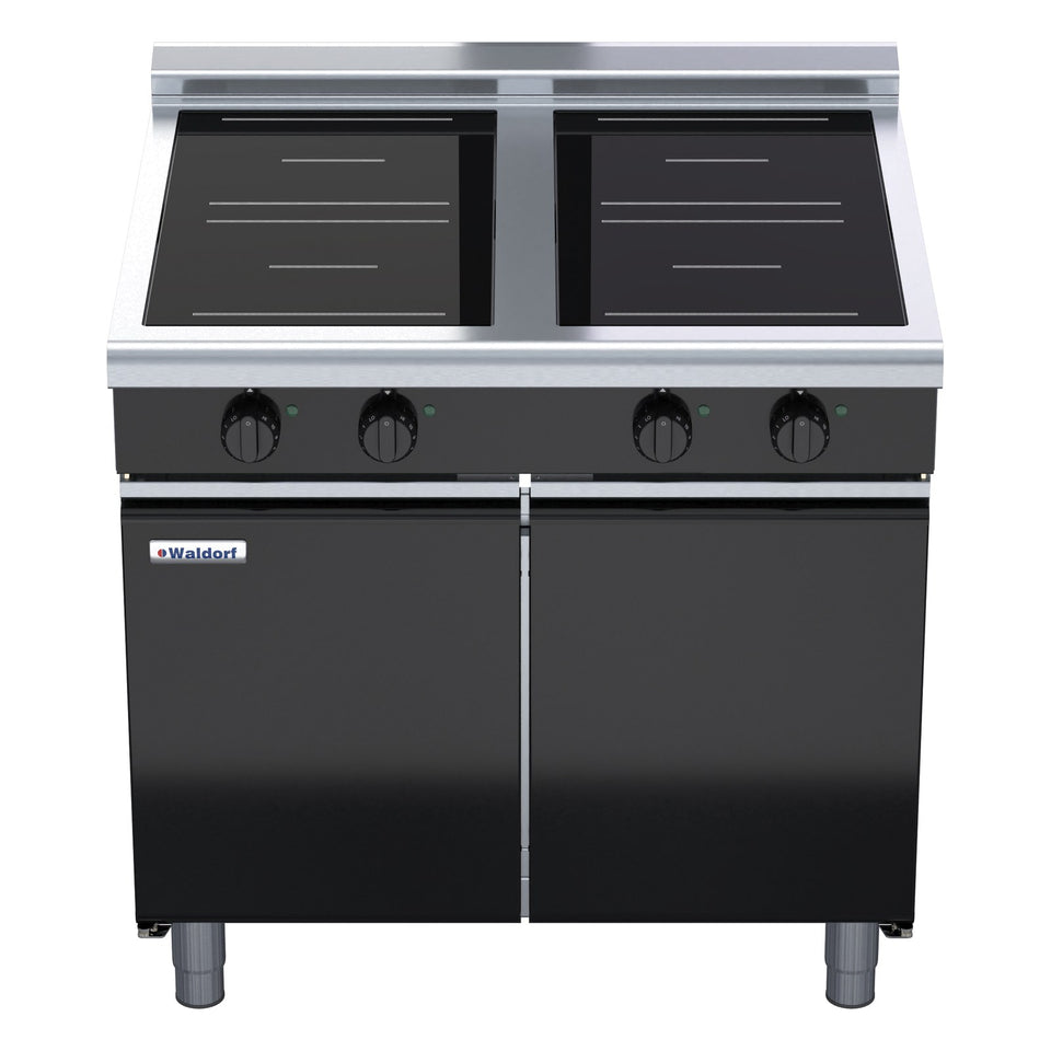 Waldorf Bold 900mm Electric Induction Cooktop Low Back Version - Cabinet Base - INLB8400R5-CD