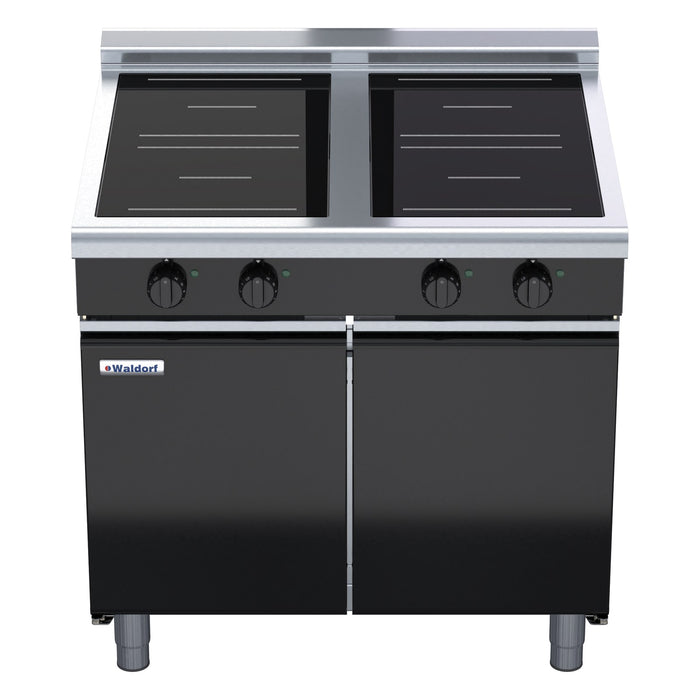 Waldorf Bold 900mm Electric Induction Cooktop Low Back Version - Cabinet Base - INLB8400R5-CD