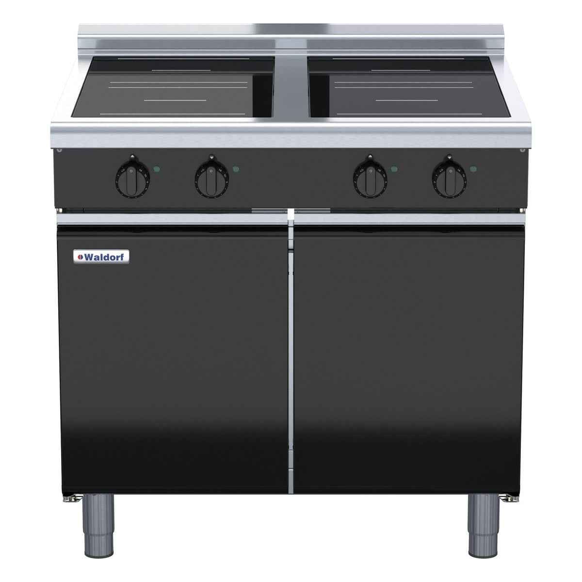 Waldorf Bold 900mm Electric Induction Cooktop Low Back Version - Cabinet Base - INLB8400R3-CD