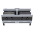 Waldorf Bold 900mm Electric Induction Cooktop Low Back Version - Bench Model - 2 x 3.5kW Round - INLB8400R3F-B