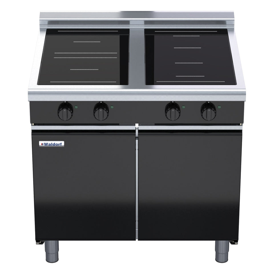 Waldorf Bold 900mm Electric Induction Cooktop Low Back Version - Cabinet Base - INLB8400R5F-CD