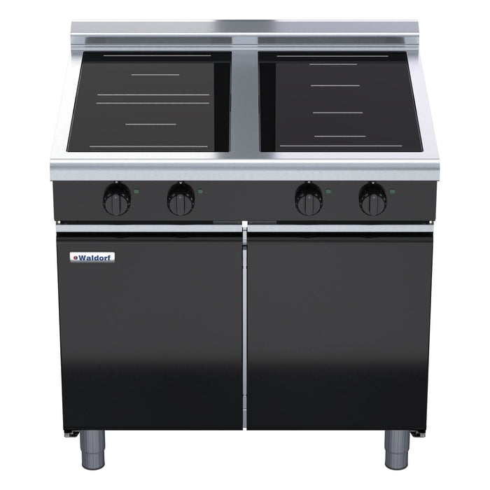 Waldorf Bold 900mm Electric Induction Cooktop Low Back Version - Cabinet Base - INLB8400R5F-CD