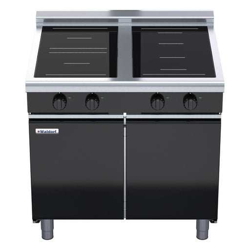 Waldorf Bold 900mm Electric Induction Cooktop Low Back Version - Cabinet Base - INLB8400R3F-CD