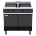 Waldorf Bold 900mm Electric Induction Cooktop Low Back Version - Cabinet Base - 2 x 5kW Round - INLB8400R5F-CD