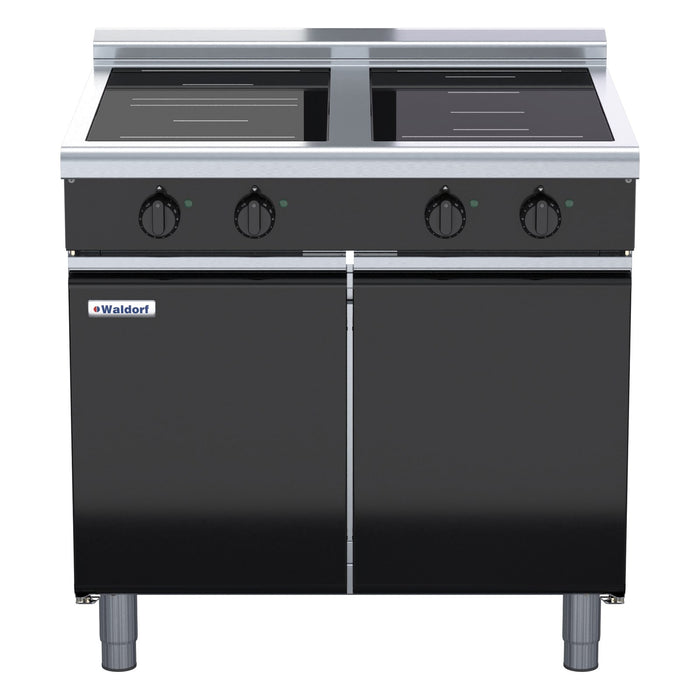 Waldorf Bold 900mm Electric Induction Cooktop Low Back Version - Cabinet Base - INLB8400R3F-CD