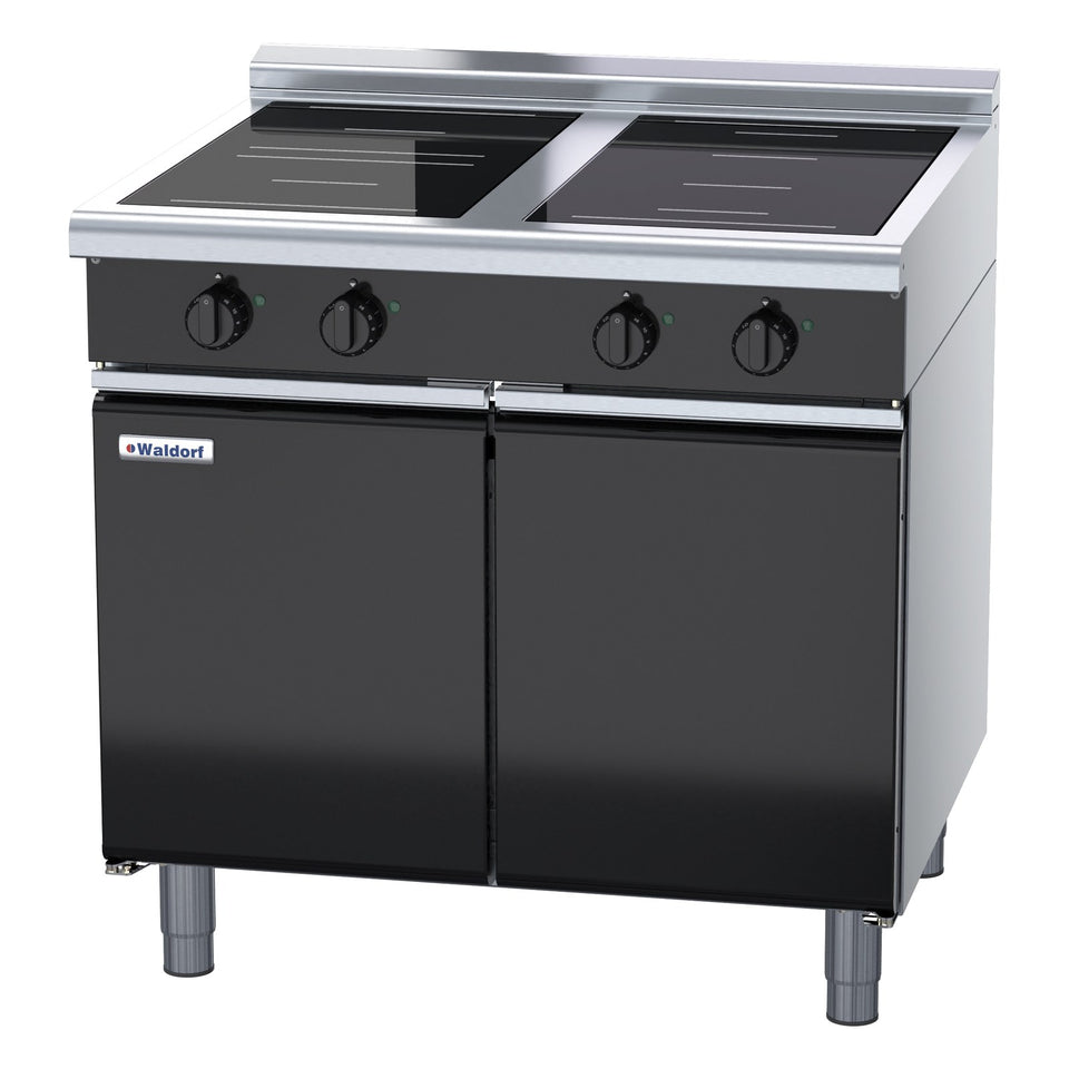 Waldorf Bold 900mm Electric Induction Cooktop Low Back Version - Cabinet Base - INLB8400R5F-CD