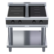 Waldorf Bold 900mm Electric Induction Cooktop Low Back Version - Leg Stand - INLB8400R5F-LS