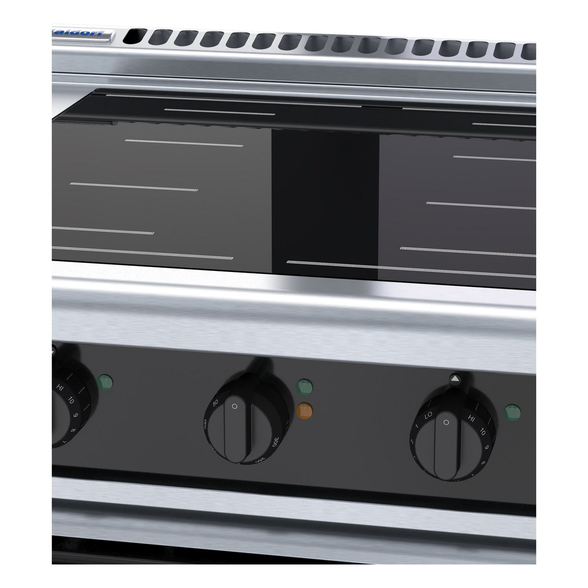 Waldorf Bold 900mm Induction Range Convection Oven Low Back Version - INLB8410ECF
