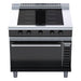Waldorf Bold 900mm Induction Range Convection Oven Low Back Version - INLB8410ECF