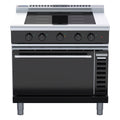 Waldorf Bold 900mm Induction Range Convection Oven Low Back Version - 4 x 5.0kW Full Area - INLB8410ECF