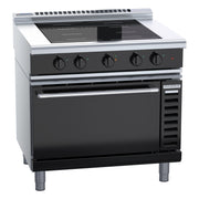 Waldorf Bold 900mm Induction Range Convection Oven Low Back Version - INLB8410ECF