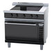 Waldorf Bold 900mm Induction Range Convection Oven Low Back Version - INLB8410ECF