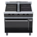 Waldorf Bold 900mm Induction Range Convection Oven Low Back Version - INLB8410ECR5F