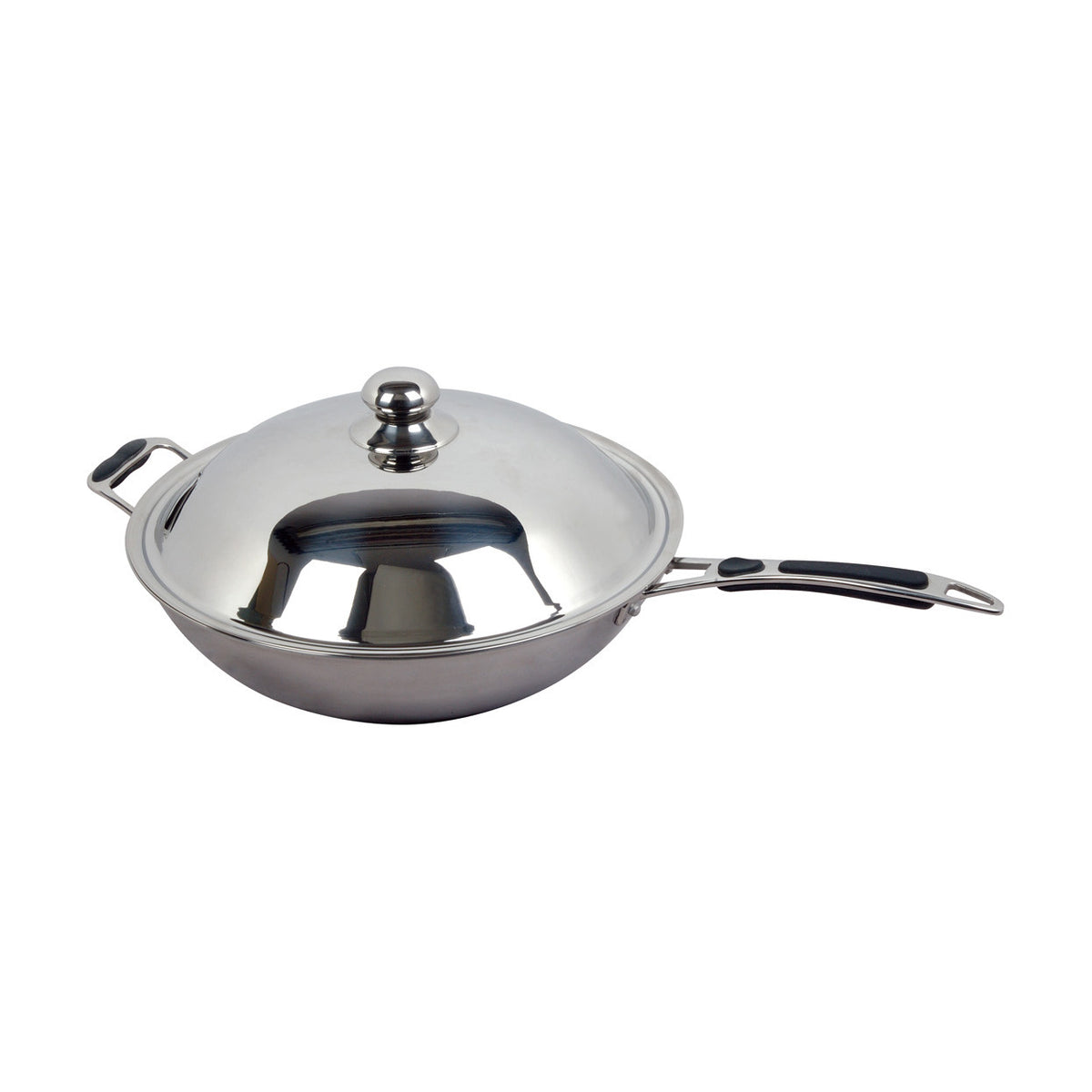 Benchstar 360mm Wok with Lid for Induction Wok - IW-WOKLID36
