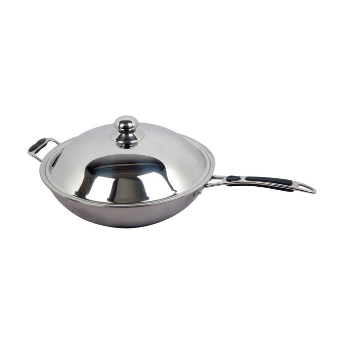 Benchstar 360mm Wok with Lid for Induction Wok - IW-WOKLID36