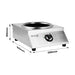 Benchstar Ceramic Induction Wok w/ Stainless Steel Body - IW500