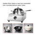 Benchstar Ceramic Induction Wok w/ Stainless Steel Body - IW500
