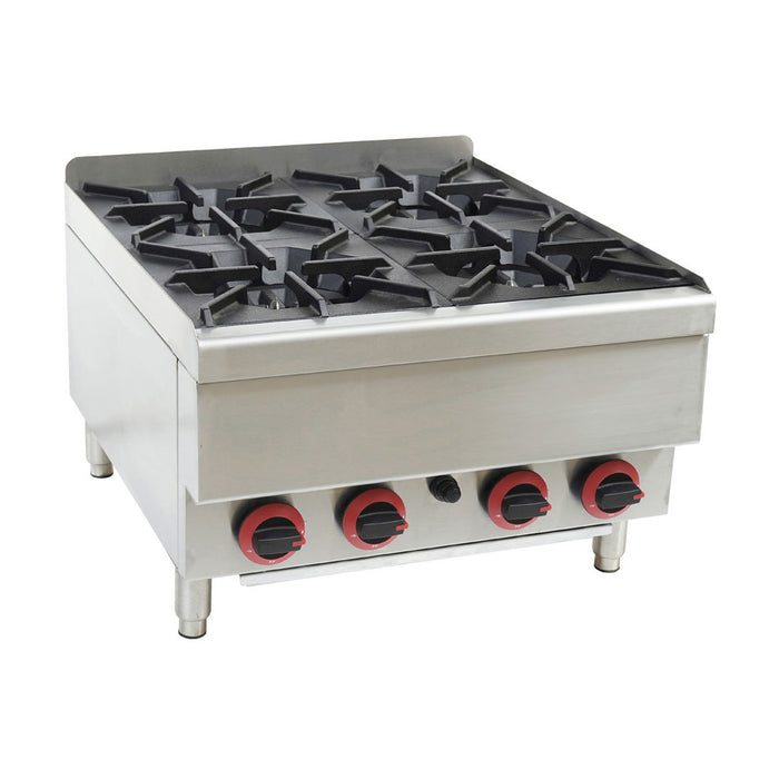 GASMAX Benchtop Natural Gas 4 Burner Cooktop