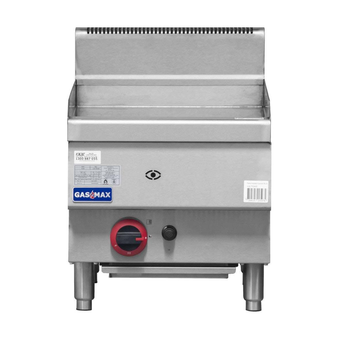 Gasmax Benchtop Single Burner Griddle - JUS-TRG40E