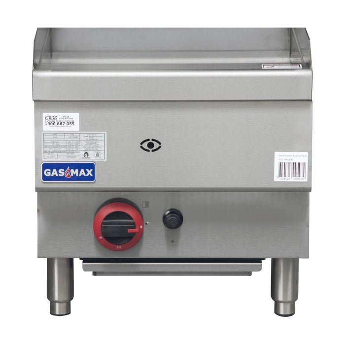 Gasmax Benchtop Single Burner Griddle LPG Gas - JUS-TRG40ELPG