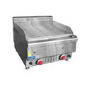 Gasmax Benchtop 2 Bunner Griddle 600mm - JUS-TRG60LPG