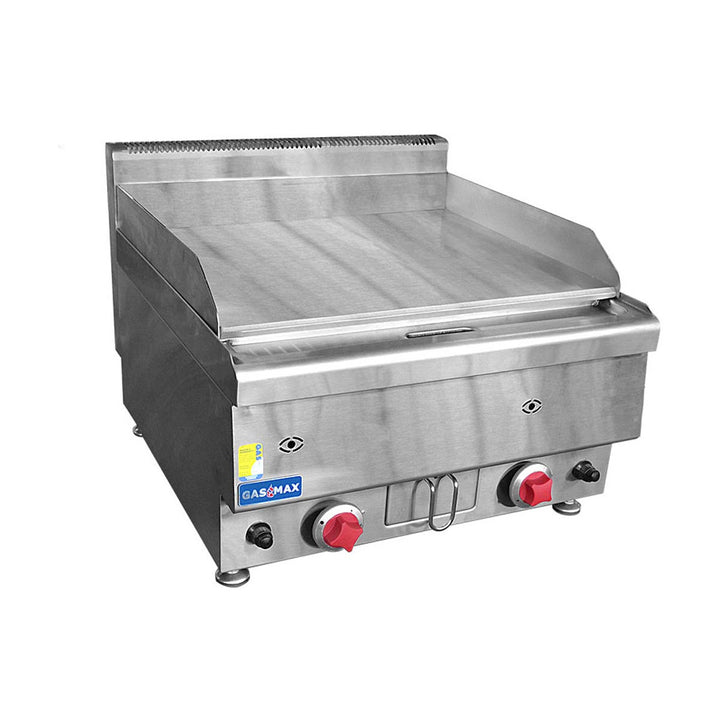 Gasmax Benchtop 2 Bunner Griddle 600mm - JUS-TRG60LPG