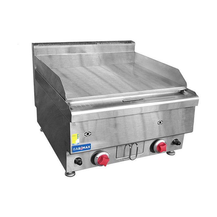 Gasmax Benchtop 2 Bunner Griddle 600mm - JUS-TRG60LPG