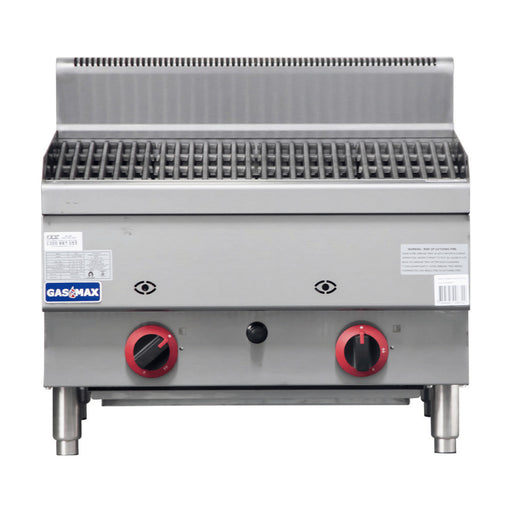 Gasmax Benchtop 2 Burner Chargrill - JUS-TRH60E