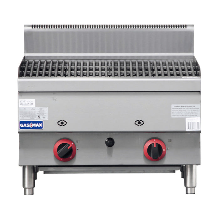 Gasmax Benchtop 2 Burner Chargrill - JUS-TRH60E