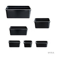 Food Tek Black Poly 1/1 x 65 mm Gastronorm Pan JW-P112B