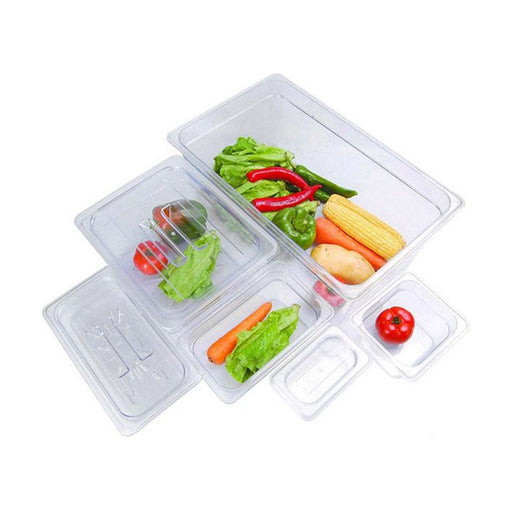 Food Tek Clear Poly 1/9 x 65 mm Gastronorm Pan