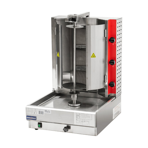 Gasmax Semi-automatic 3 Burner Natural Gas Kebab Machine - KB-3