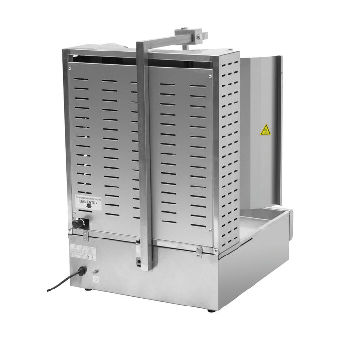 Gasmax Semi-automatic 3 Burner Natural Gas Kebab Machine - KB-3