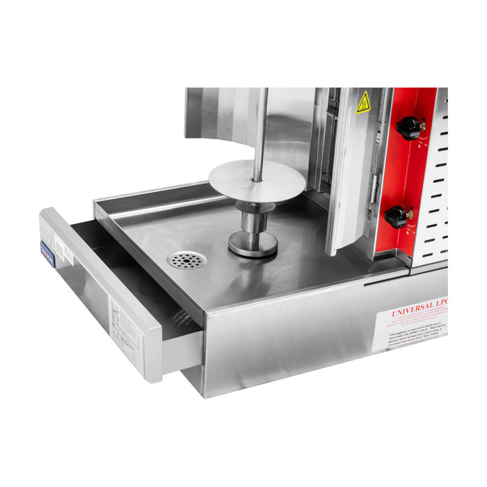 Gasmax Semi-automatic 3 Burner Natural Gas Kebab Machine - KB-3