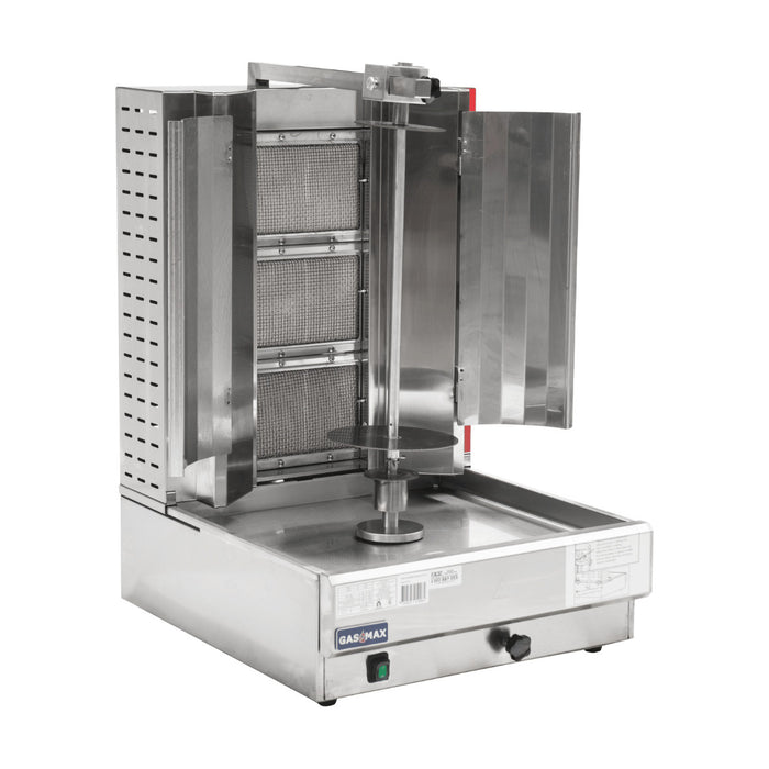 Gasmax Semi-automatic 3 Burner LPG Kebab Machine - KB-3LPG