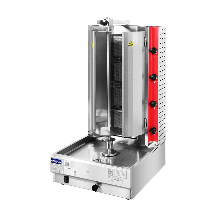 Gasmax Semi-automatic 4 Burner LPG Kebab Machine - KB-4LPG