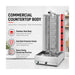 Gasmax Semi-automatic 5 Burner Natural Gas Kebab Machine - KB-5