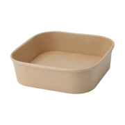 PakMax 580ML Kraft Paper Rectangular Bowl - KPRB-500