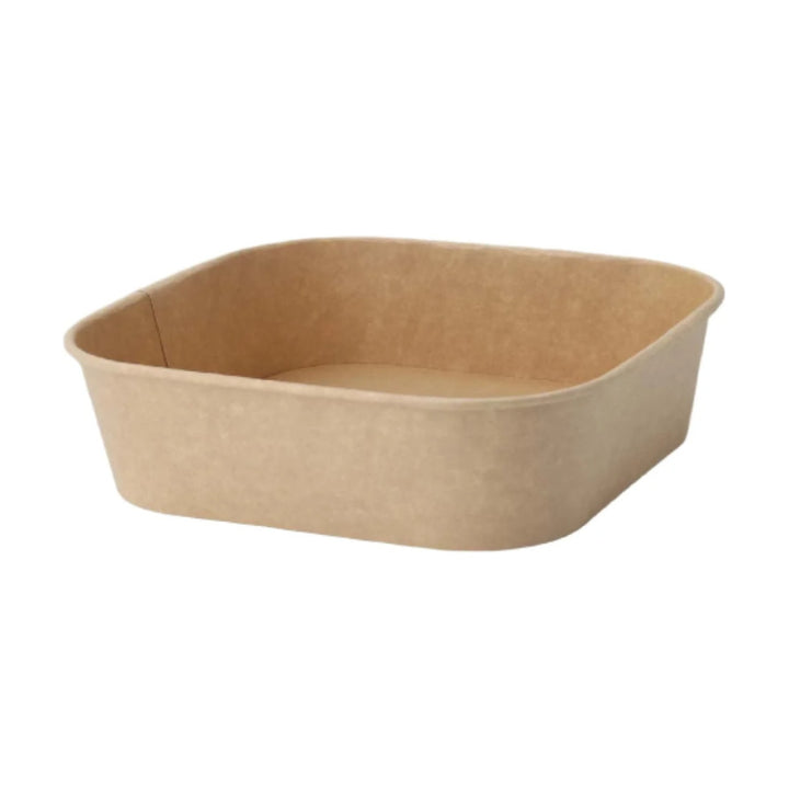 PakMax 880ML Kraft Paper Rectangular Bowl - KPRB-750