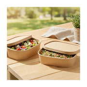 PakMax Paper Rectangular Bowl Lid - KPRB-KP-LID