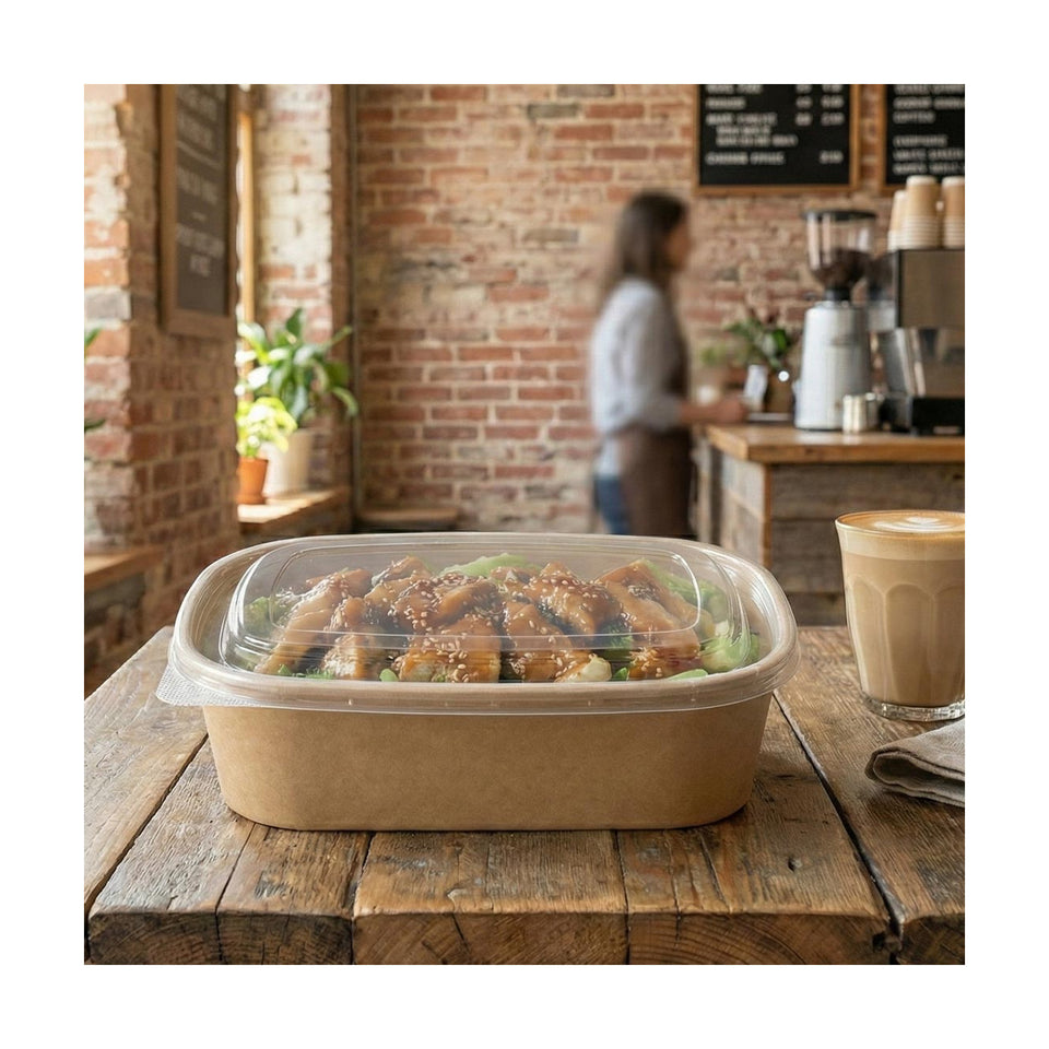 PakMax PP Rectangular Bowl Lid - KPRB-PP-LID