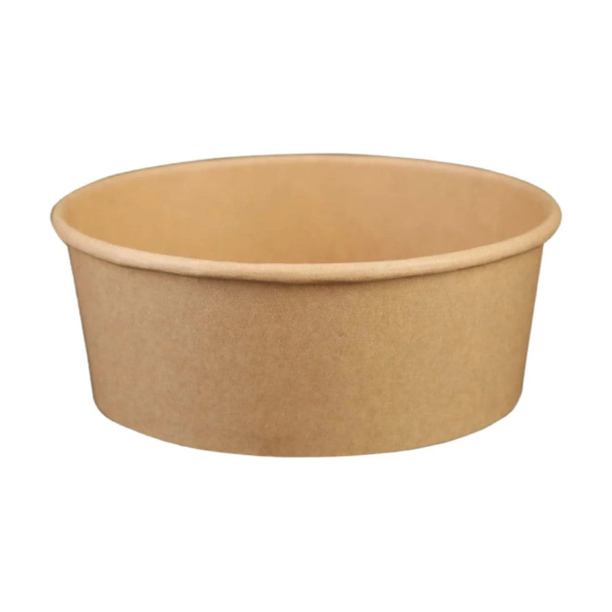 PakMax 1500ML Kraft Paper Salad Bowl - KPSB-65H-1500