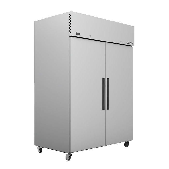 Williams Crystal - Two Solid Door Stainless Steel Upright Bakery Freezer - LC2TSS