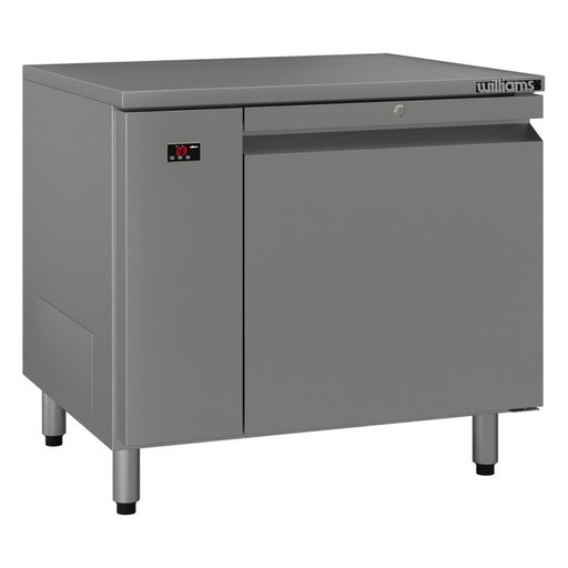 Williams Emerald - One Solid Door Stainless Steel Remote Under Counter Storage Freezer - LE1RSS
